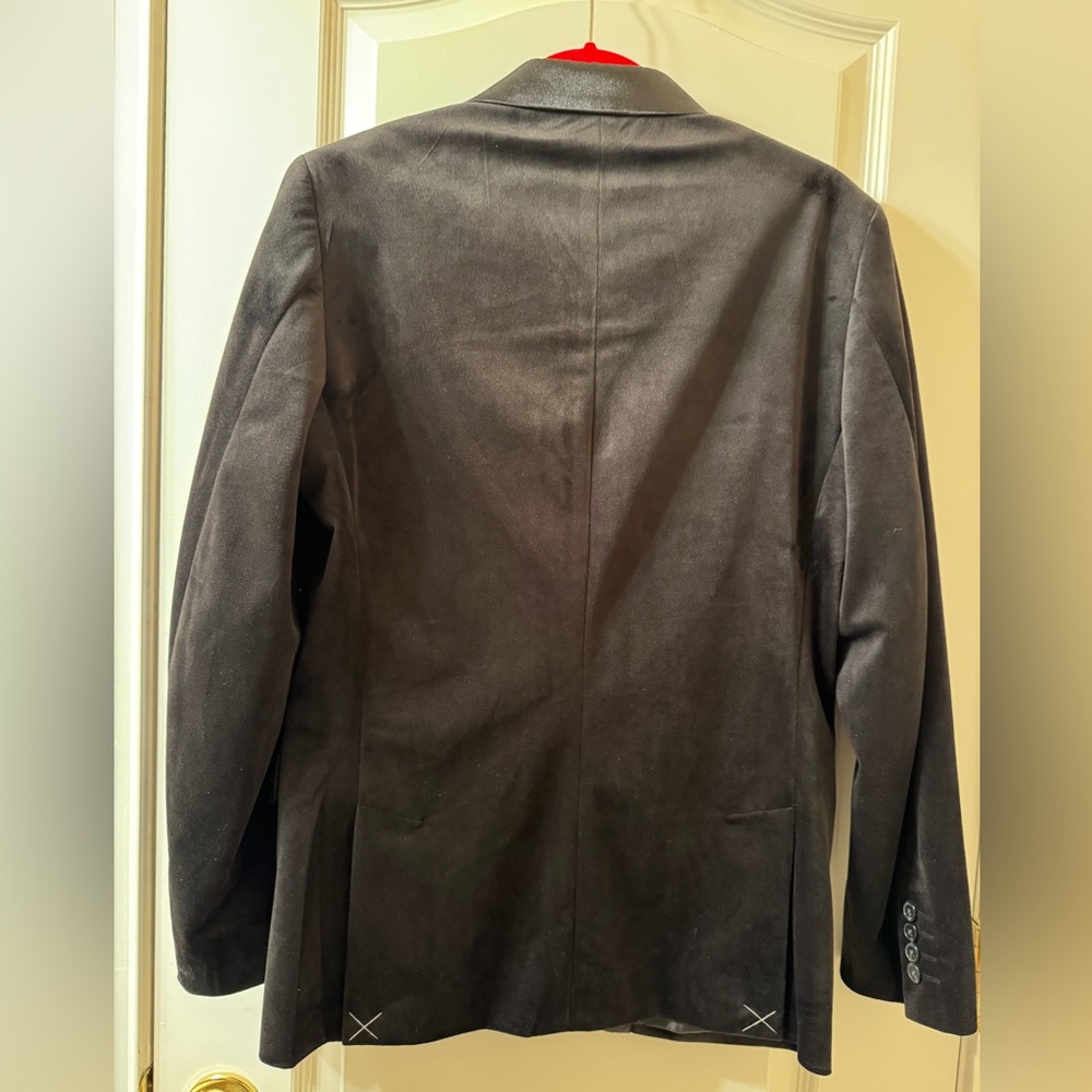 INC International Concepts Black Women’s Satin Trim Tuxedo Blazer Size Small NWT - Picture 5 of 11